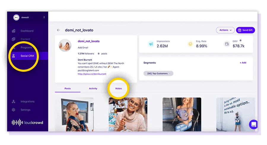 nano influencers social crm