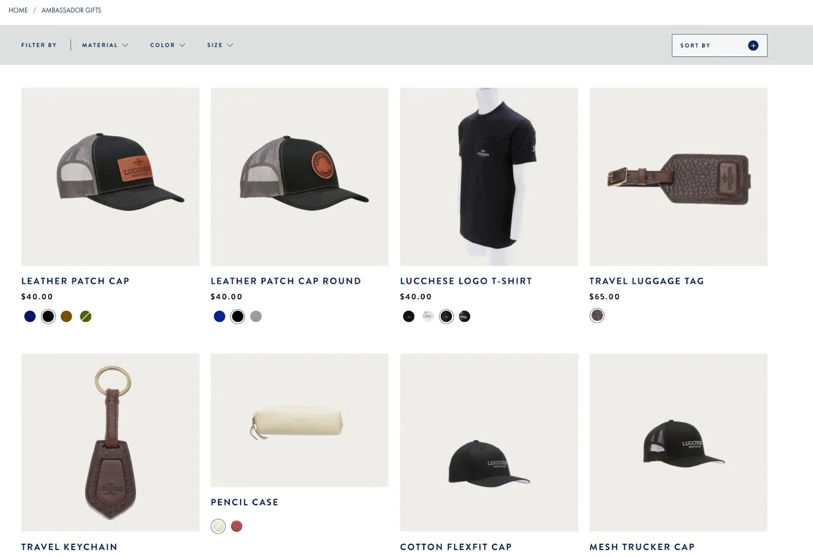 Lucchese allows their brand ambassadors and influencers to choose from a free gift after they make their first post