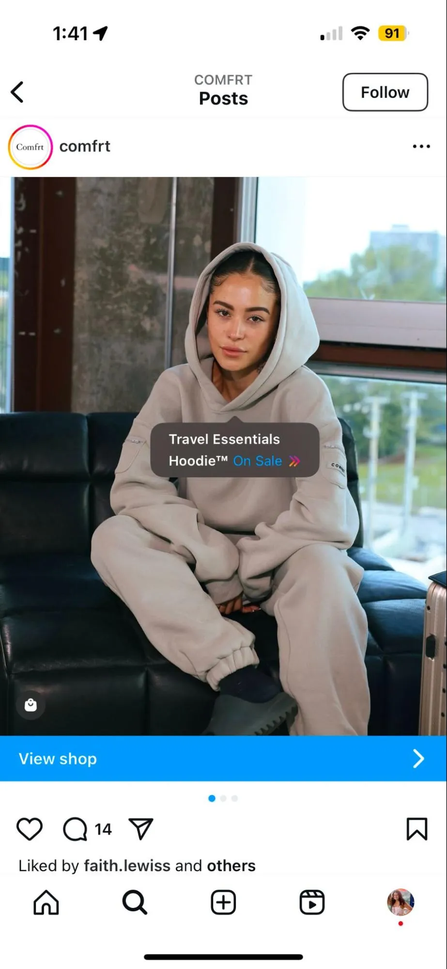 LoudCrowd-powered Instagram Shopping experience